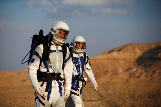 Melihat simulasi Israel jalani kehidupan di 'Mars'