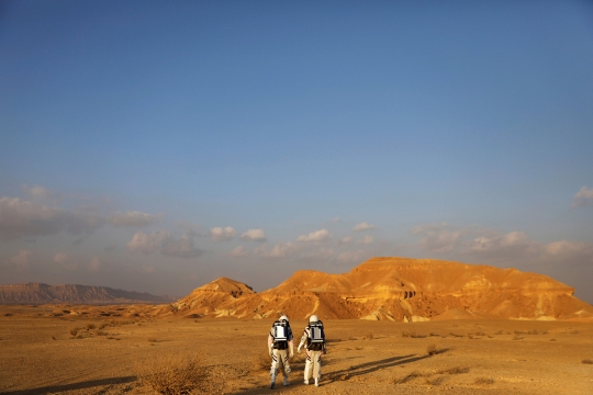 Melihat simulasi Israel jalani kehidupan di 'Mars'