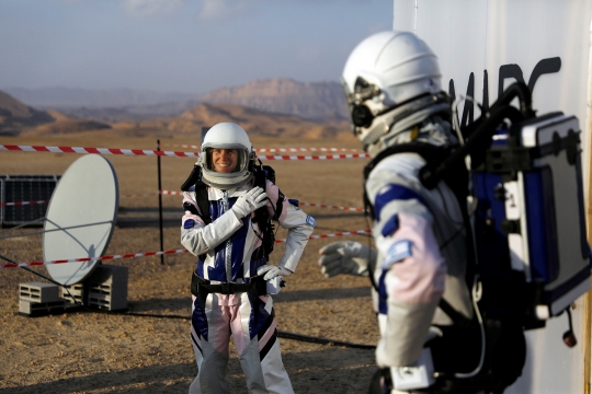 Melihat simulasi Israel jalani kehidupan di 'Mars'