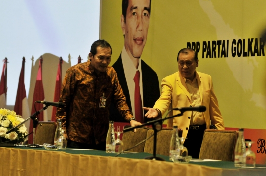 Rapat konsultasi mewujudkan Golkar bersih dari korupsi