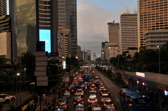 Potret suram lalu lintas Jakarta sebagai kota termacet ke-17 sedunia