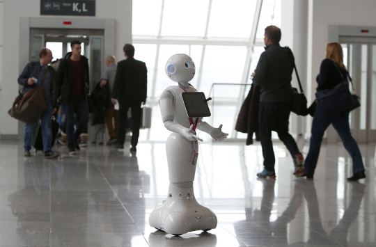 Canggih, bandara di Munich hadirkan robot untuk bantu penumpang