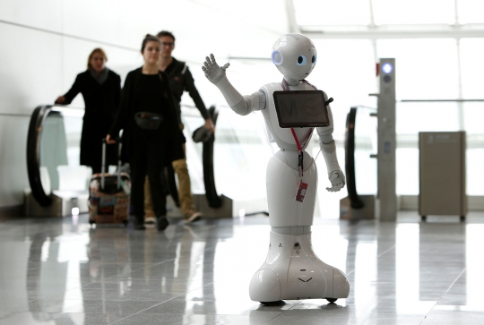 Canggih, bandara di Munich hadirkan robot untuk bantu penumpang