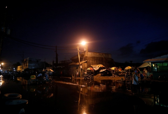 Malam mencekam di permukiman kumuh sarang narkoba Filipina