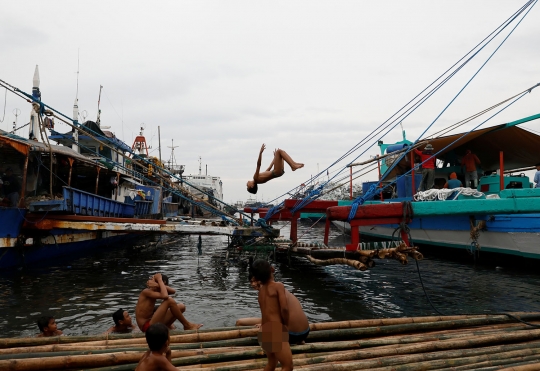 Malam mencekam di permukiman kumuh sarang narkoba Filipina