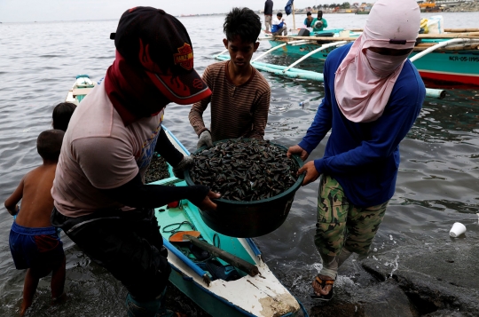 Malam mencekam di permukiman kumuh sarang narkoba Filipina