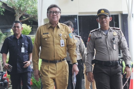 Mendagri Tjahjo Kumolo penuhi undangan KPK