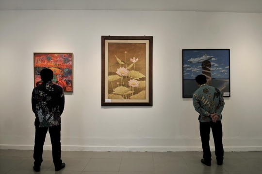 Lelang koleksi pribadi pejabat negara di Galeri Nasional