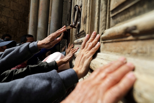 Protes kebijakan Israel, Gereja Makam Yesus ditutup