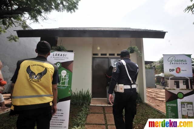 Foto : Intip desain rumah tapak DP 0 Rupiah di Rorotan 