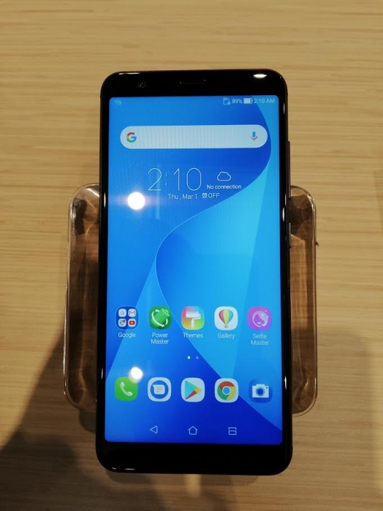 Begini penampakan Asus ZenFone Max Plus M1