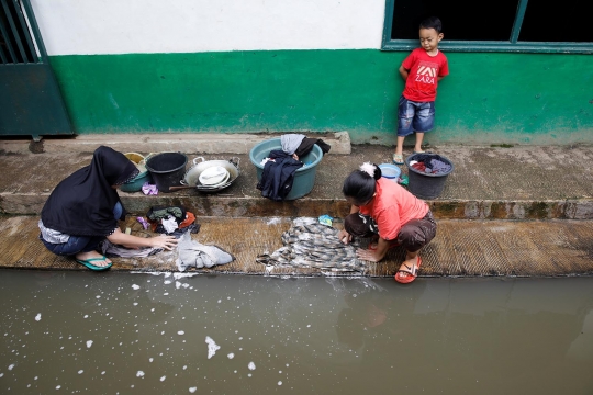 Wajah kumuh Citarum, sungai paling tercemar di dunia