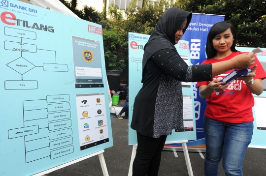 Peluncuran sistem tilang elektrik di Bundaran HI