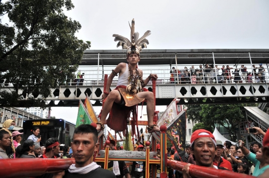 Meriahnya perayaan Cap Go Meh di Glodok