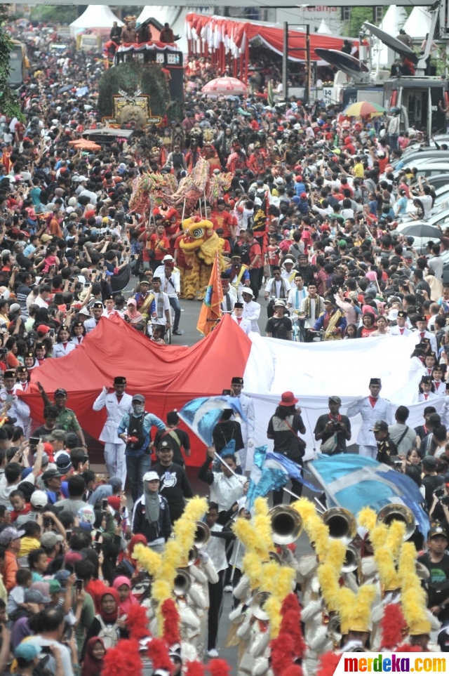 Foto : Parade budaya padati perayaan Cap Go Meh Glodok 