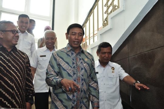 Kunjungi KPU, Menkopolhukam Wiranto bicara soal persiapan Pemilu 2019