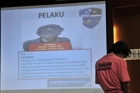 Ini wajah peretas ribuan akun Facebook untuk sebarkan berita hoaks