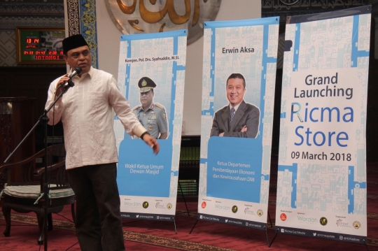Peluncuran Ricma Store di Masjid Cut Mutia