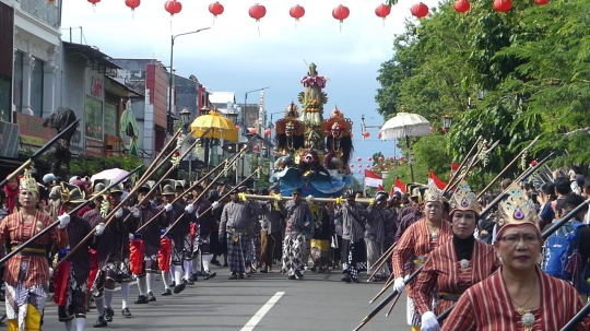 Pawai ogoh-ogoh meriahkan jalanan Malioboro