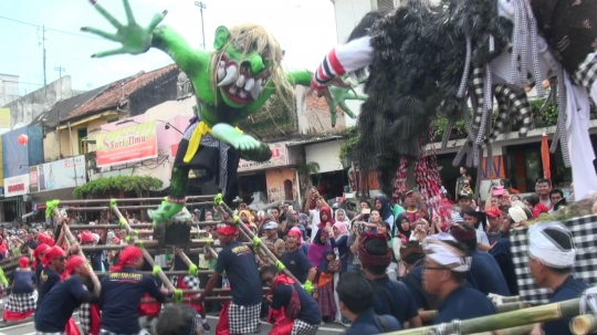 Pawai ogoh-ogoh meriahkan jalanan Malioboro