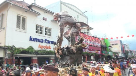 Pawai ogoh-ogoh meriahkan jalanan Malioboro