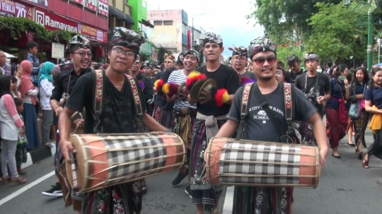 Pawai ogoh-ogoh meriahkan jalanan Malioboro