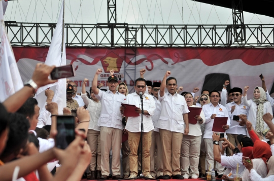 DPD Gerindra DKI Jakarta deklarasi usung Prabowo jadi Capres 2019