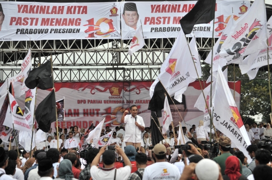 DPD Gerindra DKI Jakarta deklarasi usung Prabowo jadi Capres 2019