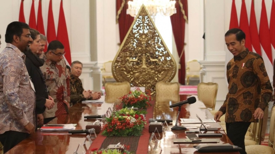 Jokowi terima kunjungan delegasi US Asean Business Council