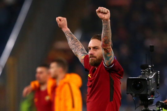 Kegembiraan AS Roma melaju ke babak 8 besar Liga Champions