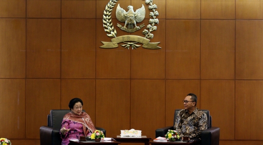 Megawati bertemu pimpinan MPR bahas program kerja BPIP