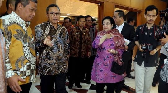 Megawati bertemu pimpinan MPR bahas program kerja BPIP