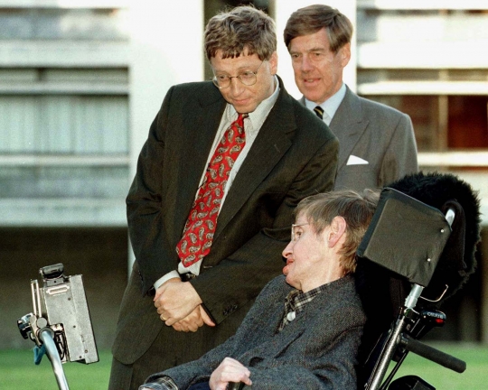 Mengenang keakraban si genius Stephen Hawking bersama tokoh dunia