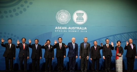Gaya Jokowi bicara bisnis di hadapan ratusan CEO ASEAN-Australia