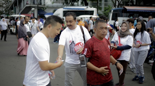 Warga deklarasi Anti Hoax di Car Free Day