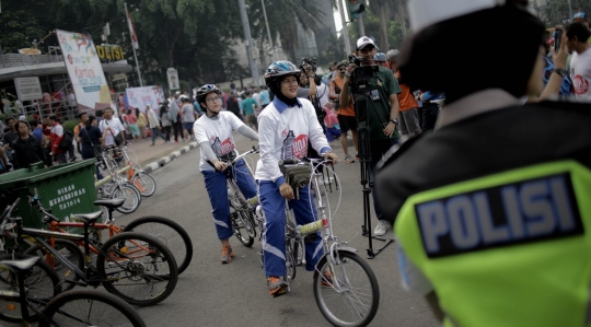 Warga deklarasi Anti Hoax di Car Free Day