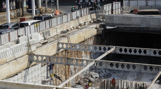 Sudah 90 persen, underpass Mampang beroperasi April