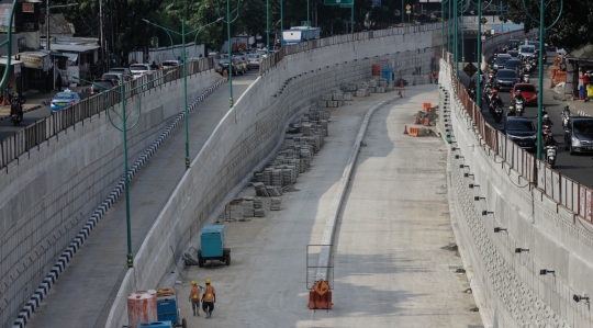 Sudah 90 persen, underpass Mampang beroperasi April