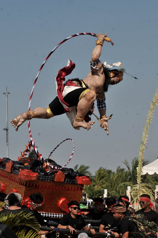 Semarak Festival Ogoh-Ogoh di Ancol