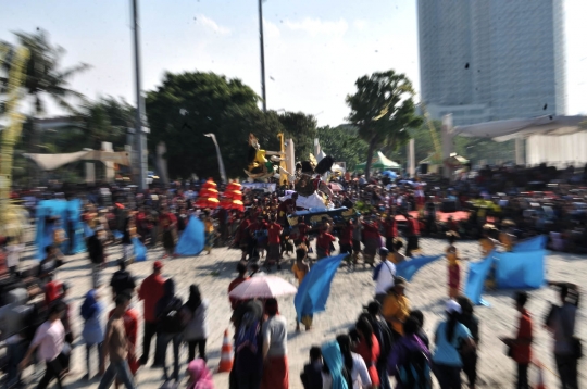 Semarak Festival Ogoh-Ogoh di Ancol