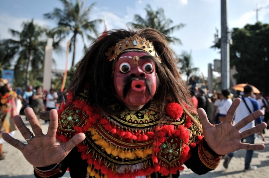 Semarak Festival Ogoh-Ogoh di Ancol