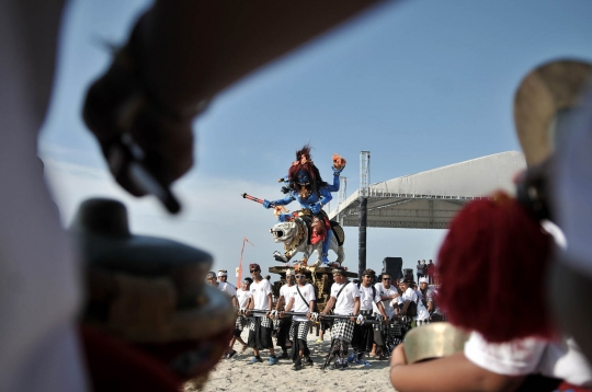 Semarak Festival Ogoh-Ogoh di Ancol