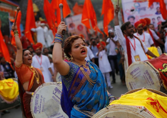 Begini cara wanita India rayakan Gudi Padwa