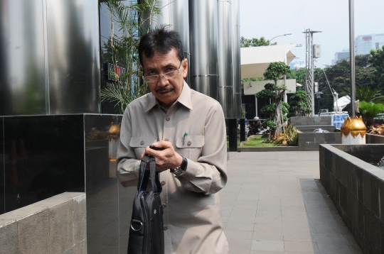 Ekspresi Hakim PN Tangerang usai diperiksa KPK