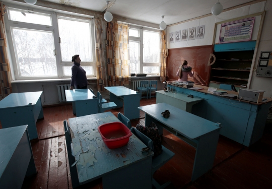 Sekolah di pelosok Rusia ini hanya punya enam murid