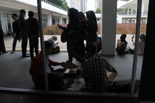 Ratusan pencari kerja padati pameran Jobs Carrer di Senayan