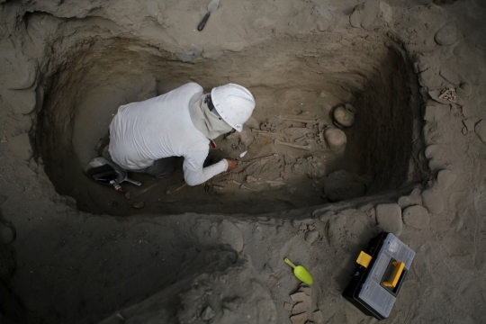 Penemuan makam bangsa Chimu dari abad ke-10 di Peru