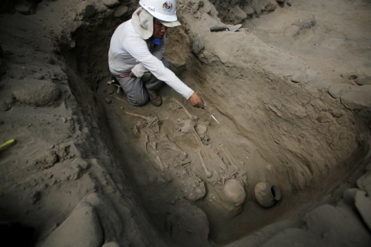 Penemuan makam bangsa Chimu dari abad ke-10 di Peru