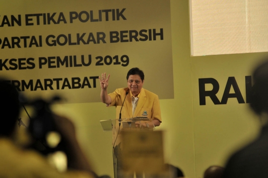 Rakernas Golkar 2018 resmi dibuka