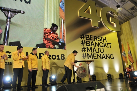 Rakernas Golkar 2018 resmi dibuka